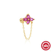 Golden-Red Zirconium-Single-Flat Head