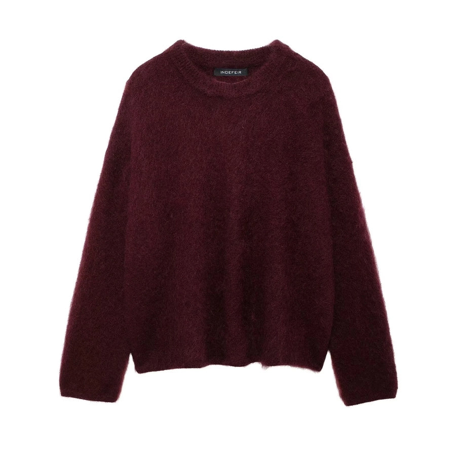 Women's Sweater Long Sleeve Sweaters & Cardigans Streetwear Solid Color
