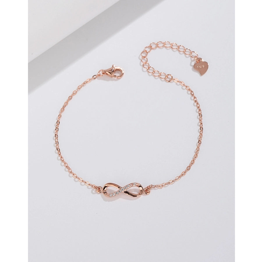 925 Sterling Silver cable chain Bracelets Simple Style