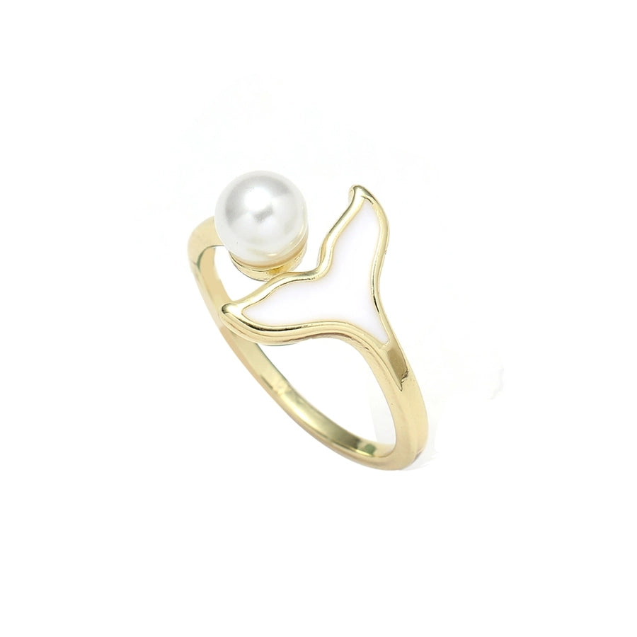 Elegant Simple Style Geometric Alloy Adults Rings