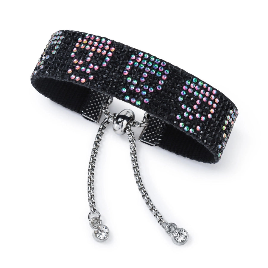 Hip-Hop Rock Artistic Skull Polyester Woven Chain String Bracelets