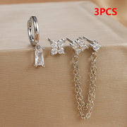 E1569 Silver-White-3PCs
