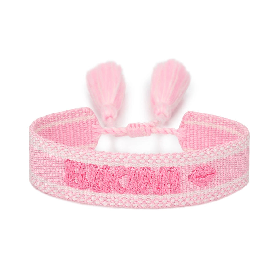 Cute Sweet Sports Letter cord Woven Chain String Bracelets