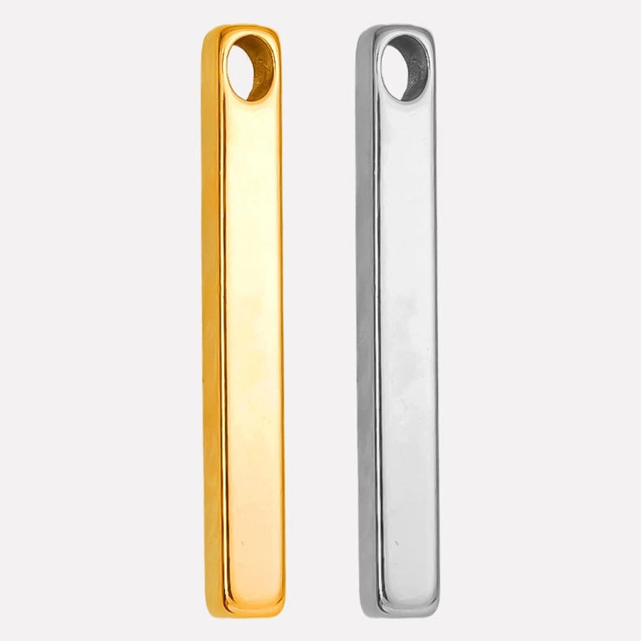 1 Piece 304 Stainless Steel 18K Gold Plated Geometric Pendant