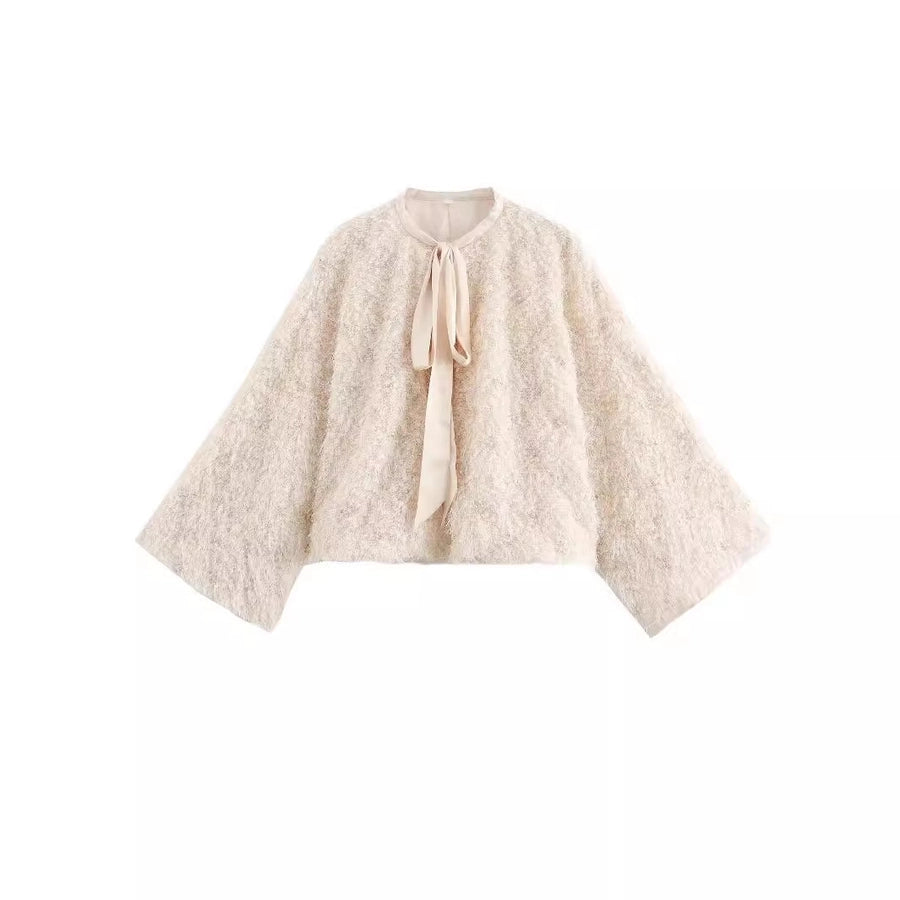 Women's Coat Long Sleeve Blouses Casual Elegant Solid Color