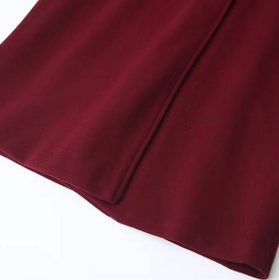 Women's Simple Style Solid Color Woolen Coat Woolen Coat
