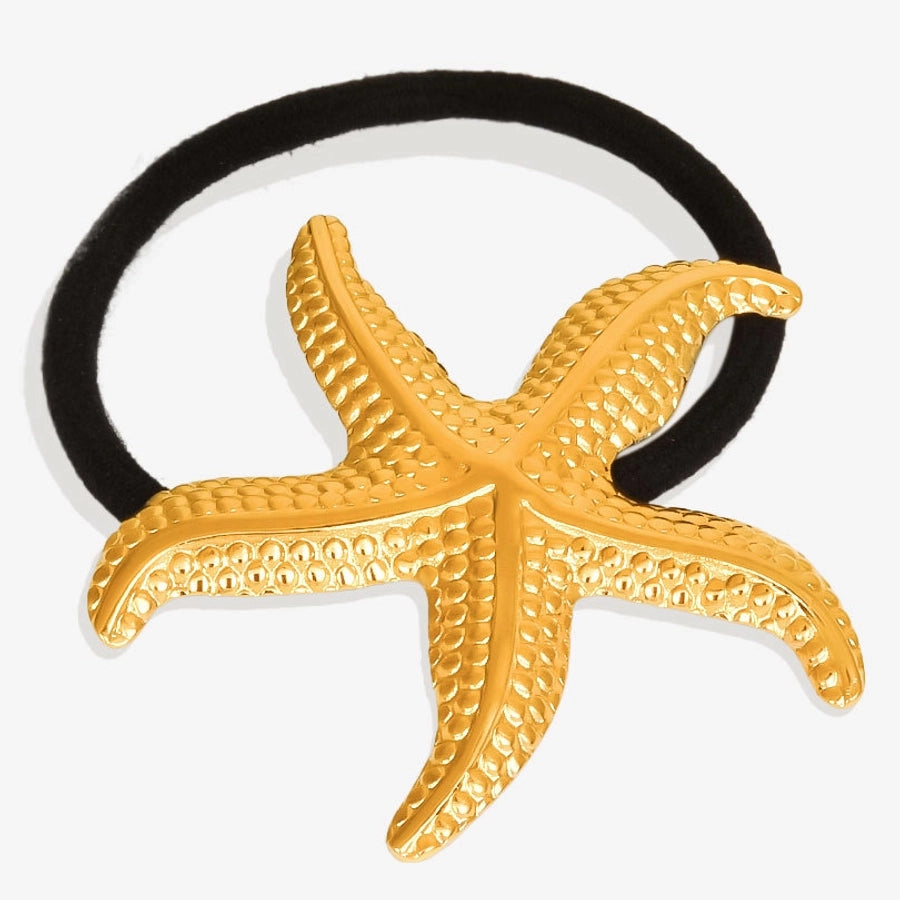 Women's Simple Style Starfish 304 Stainless Steel Plating Hair Tie