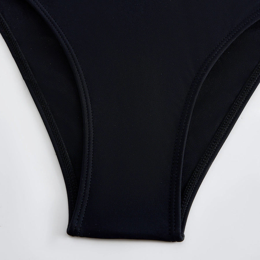 Women's Sexy Solid Color 2 Pieces Bikinis Swimwear