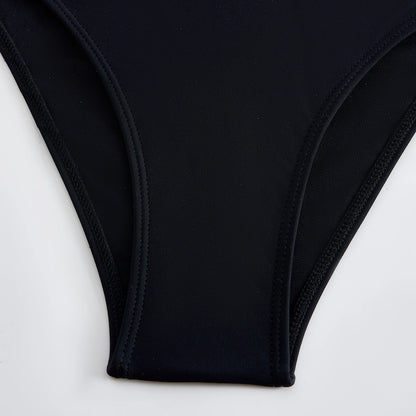 Women's Sexy Solid Color 2 Pieces Bikinis Swimwear