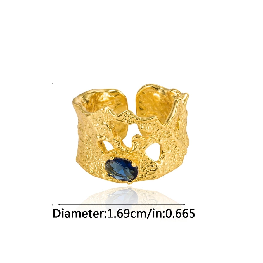 925 Sterling Silver Geometric Rings