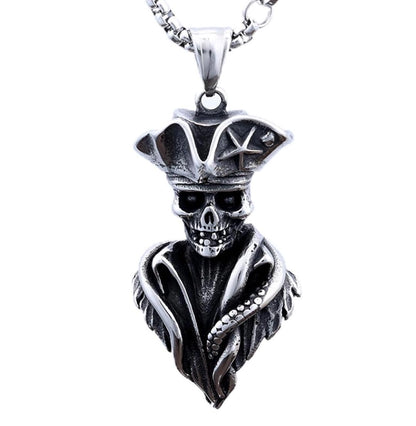 Retro Skull 304 Stainless Steel Unisex