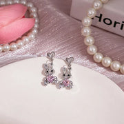 E2081-18/Pink Love Rabbit