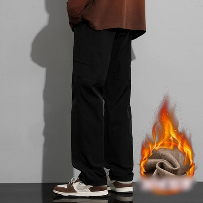 Men's Solid Color Casual Loose Men's Bottoms