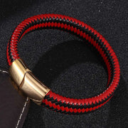 Black Red Leather [Gold]