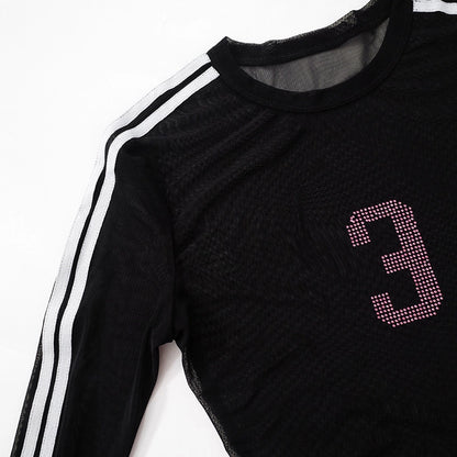 Women's T-shirt Long Sleeve T-Shirts Streetwear Solid Color