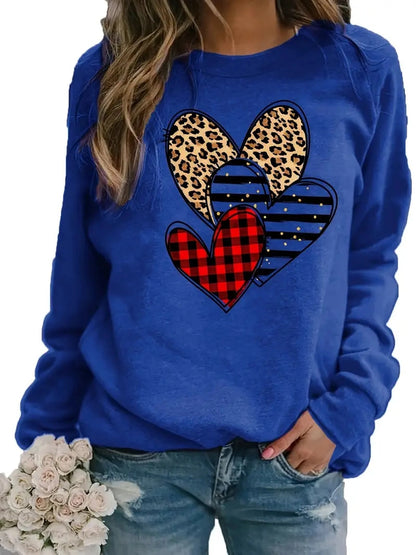 Hoodies & Sweatshirts Long Sleeve Vacation Simple Style Animal