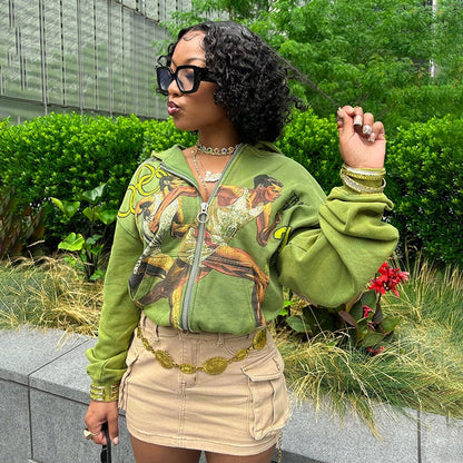 Hoodies & Sweatshirts Long Sleeve Streetwear Color Block