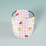 Pink Plaid Sun Hat