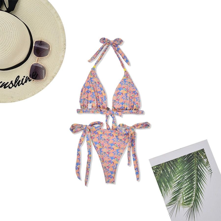 Women's Ditsy Floral 2 Pieces Set Bikinis Swimwear
