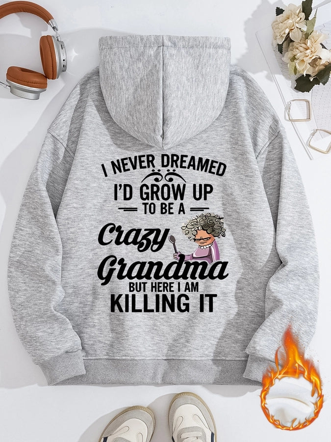 Hoodies & Sweatshirts Long Sleeve Streetwear Letter