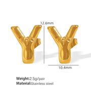 Eh860gy Gold Earrings