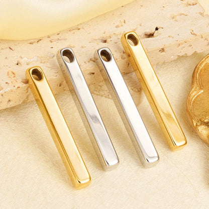 1 Piece 304 Stainless Steel 18K Gold Plated Geometric Pendant