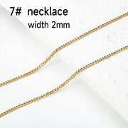 7# Single Buckle Two-Side Chain