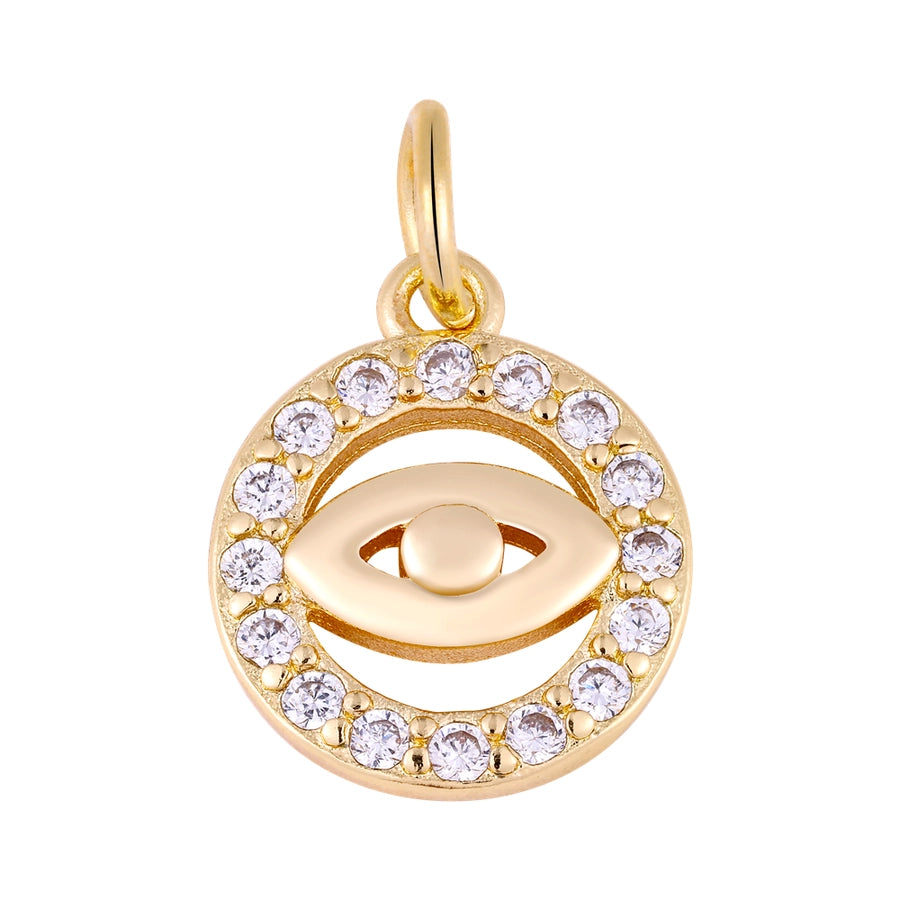 1 Piece 8.5*11.5mm Copper Geometric Pendant Jewelry Accessories