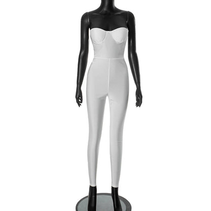 Women's Daily Streetwear Solid Color Full Length Jumpsuits