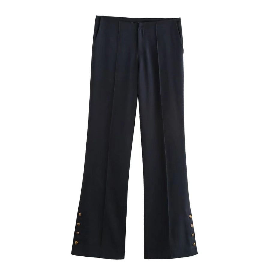 Holiday Daily Women's Vacation Simple Style Solid Color Spandex Polyester Pants Sets Pants Sets