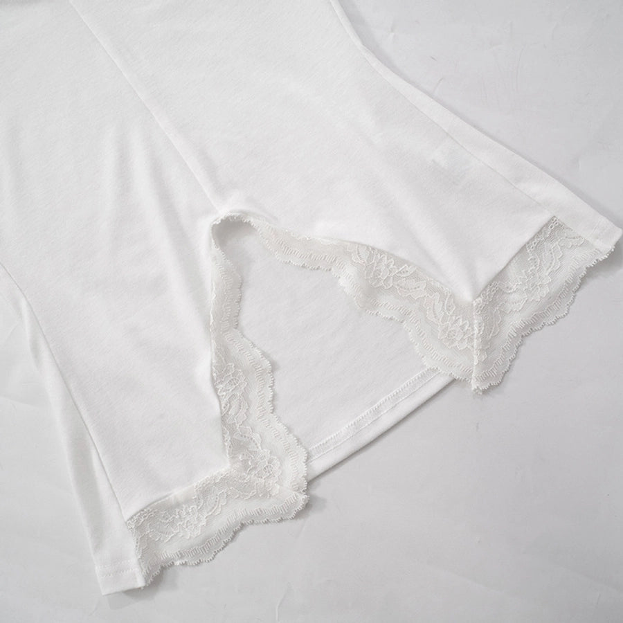 Women's T-shirt Long Sleeve Blouses Vacation Simple Style Solid Color