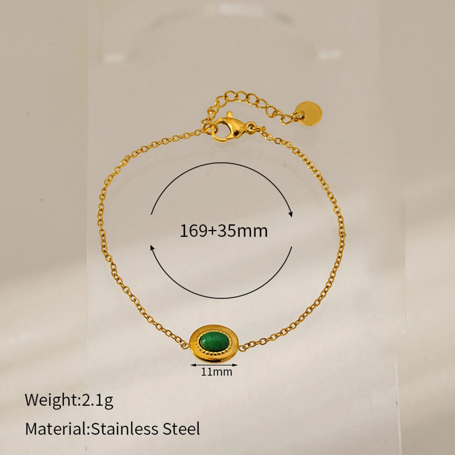 Elegant Luxurious Simple Style Geometric 304 Stainless Steel cable chain Bracelets In Bulk Stainless Steel Bracelets