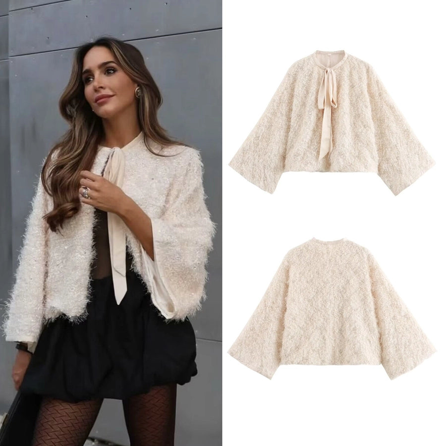 Women's Coat Long Sleeve Blouses Casual Elegant Solid Color