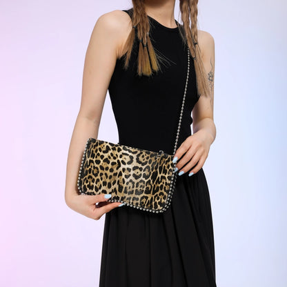 Women's Medium Pu Leather Solid Color Streetwear Square Zipper Crossbody Bag