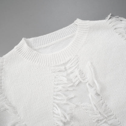 Women's Sweater Long Sleeve Sweaters & Cardigans Streetwear Solid Color