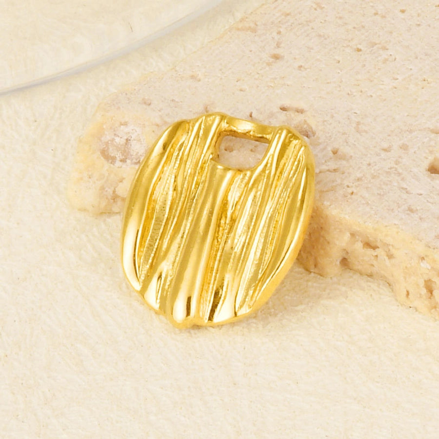 1 Piece 17*14mm 304 Stainless Steel 18K Gold Plated Geometric Pendant Jewelry Accessories
