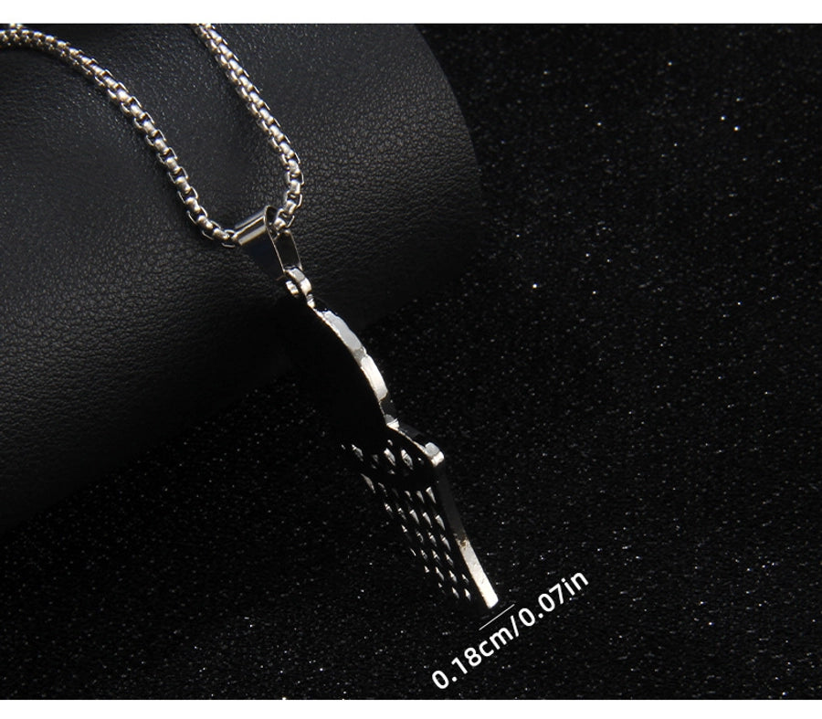 Hip-Hop Basketball 201 Stainless Steel Alloy Unisex Pendant Necklace