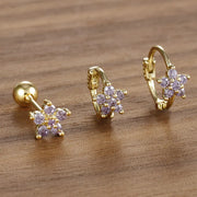 Y26144 Golden-Purple Set