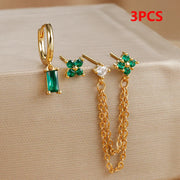 E1569 Gold-Green-3PCs