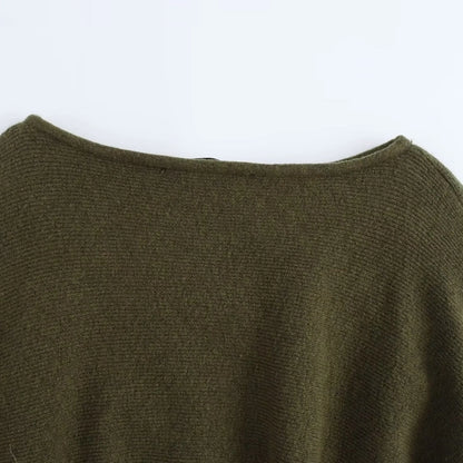 Women's Knitwear Long Sleeve Sweaters & Cardigans Casual Solid Color