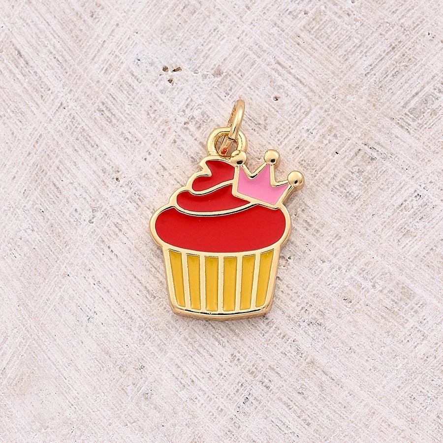 1 Pc/Package 17x13mm 21x10mm Hole 3~3.9mm Copper 18K Gold Plated Juice Cake Polished Pendant Jewelry Accessories