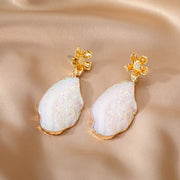 6. White Semi-Oval (Flower Nail)