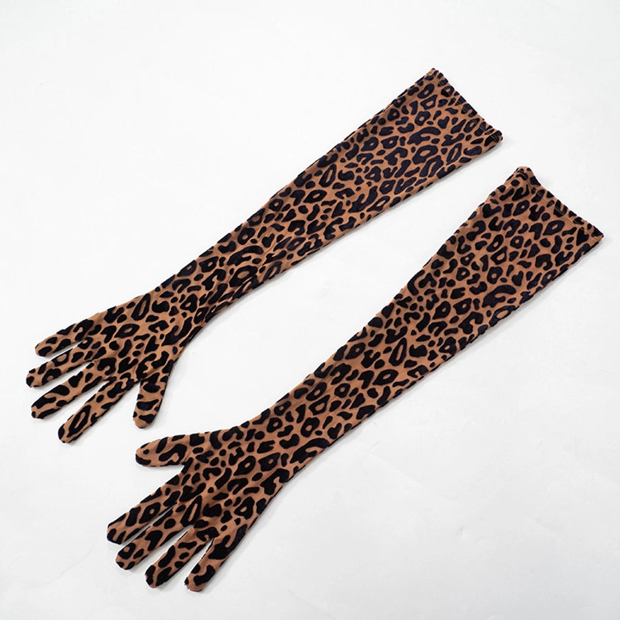 Women's Masquerade Streetwear Leopard Jumpsuits Jumpsuits
