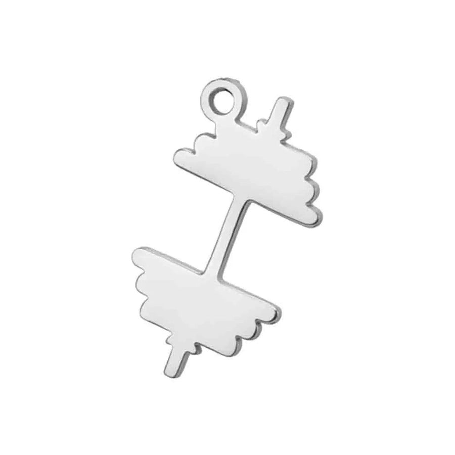 1 Piece 304 Stainless Steel Geometric Pendant