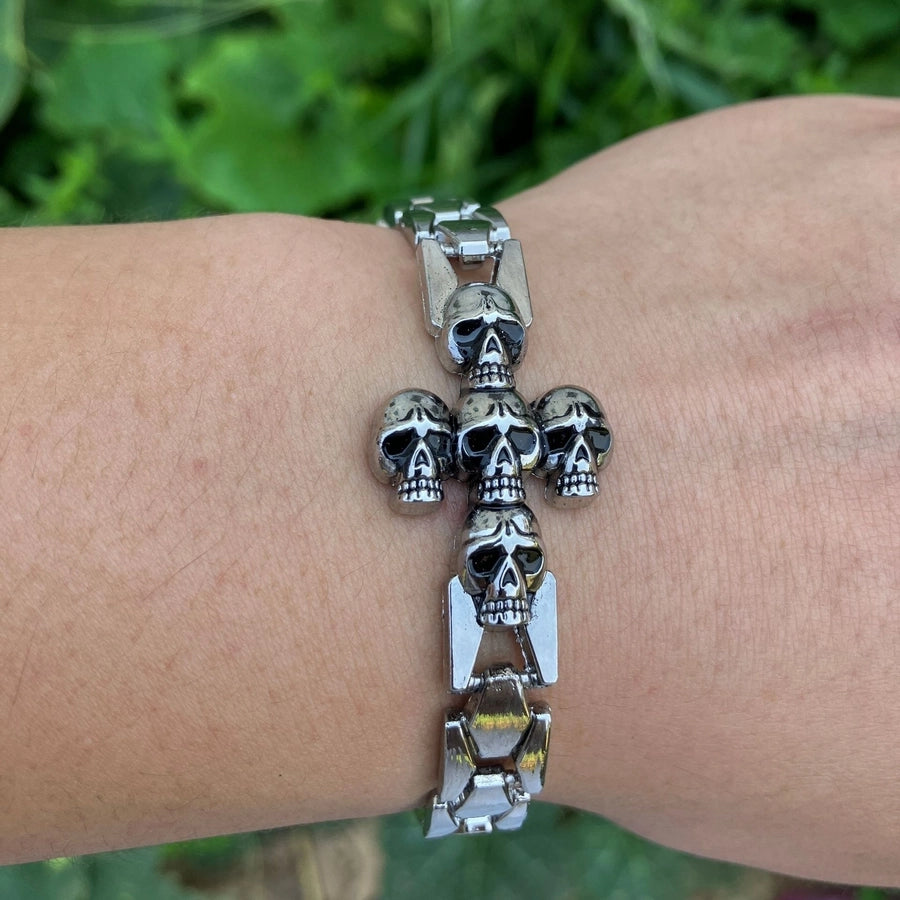 Punk Streetwear Geometric Alloy Chain Chain & Link Bracelets