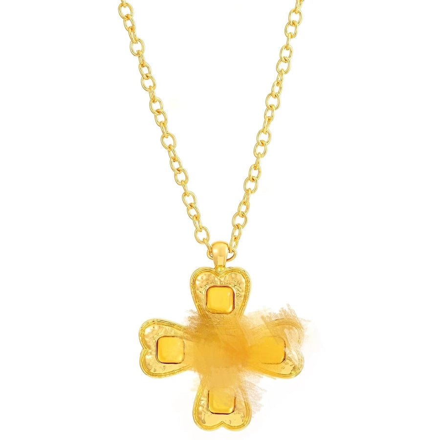 Vintage Style Classic Style Cross Alloy cable chain Pendant Necklaces