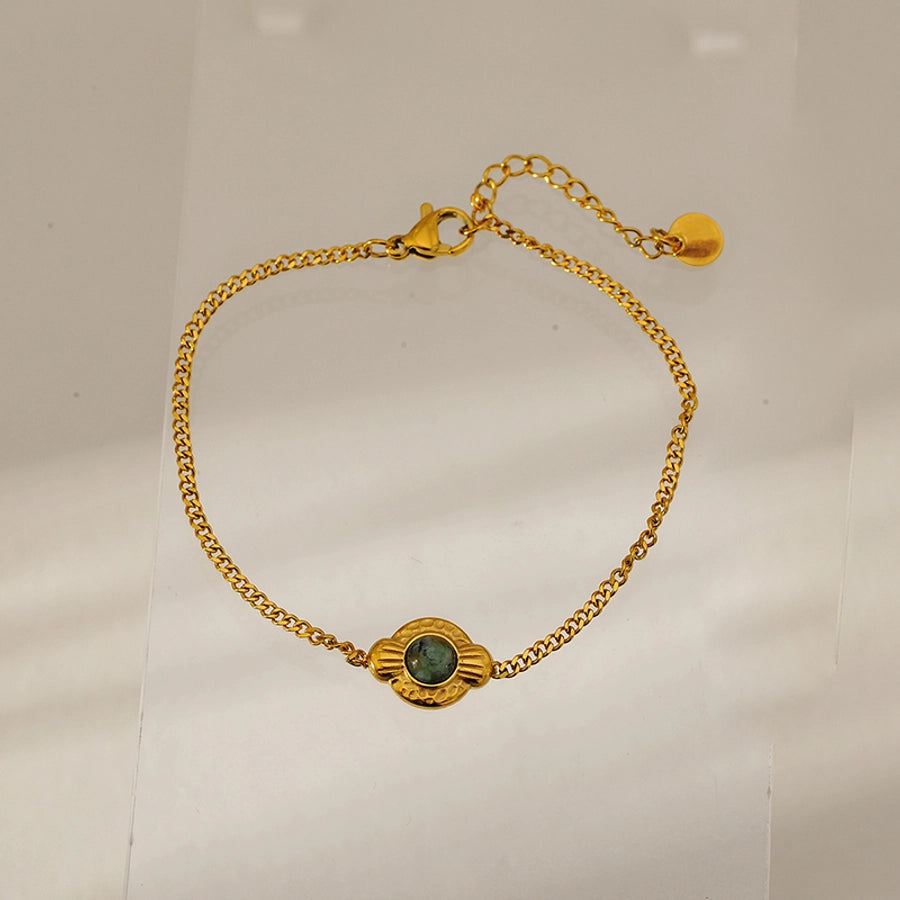 Elegant Luxurious Simple Style Geometric 304 Stainless Steel cable chain Bracelets In Bulk Stainless Steel Bracelets