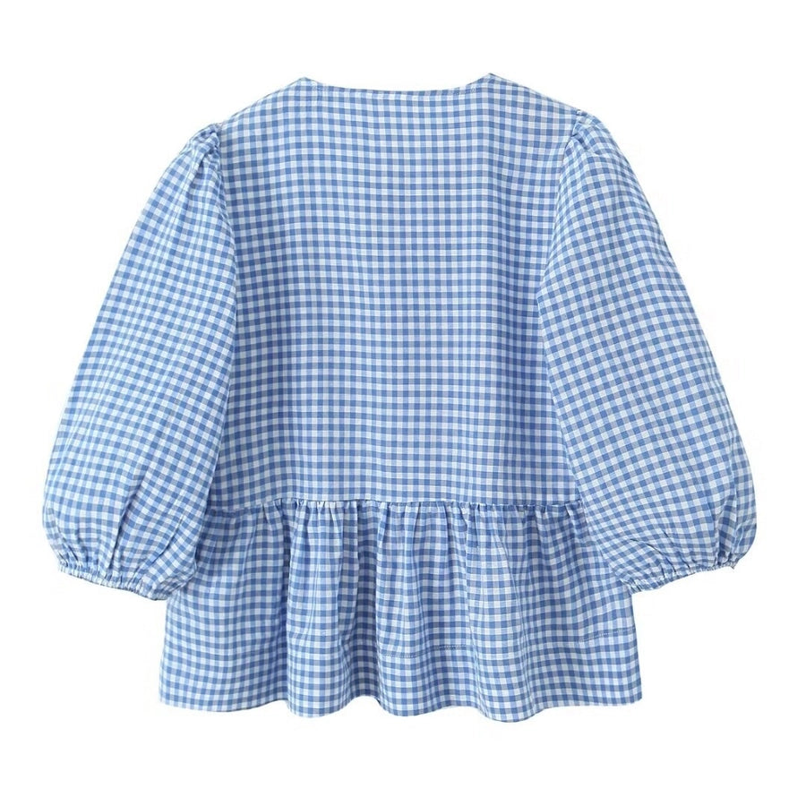 Women's Blouse Long Sleeve Blouses Streetwear Solid Color