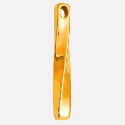 1 Piece 304 Stainless Steel 18K Gold Plated Geometric Pendant