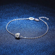 30 Points Moissanite Certificate Silver